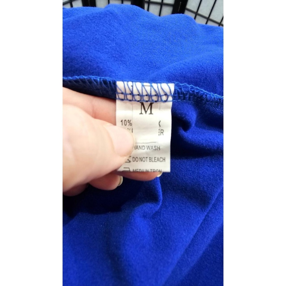 NWOT Royal Blue Bodycon Dress Womens Medium - Picture 4 of 5